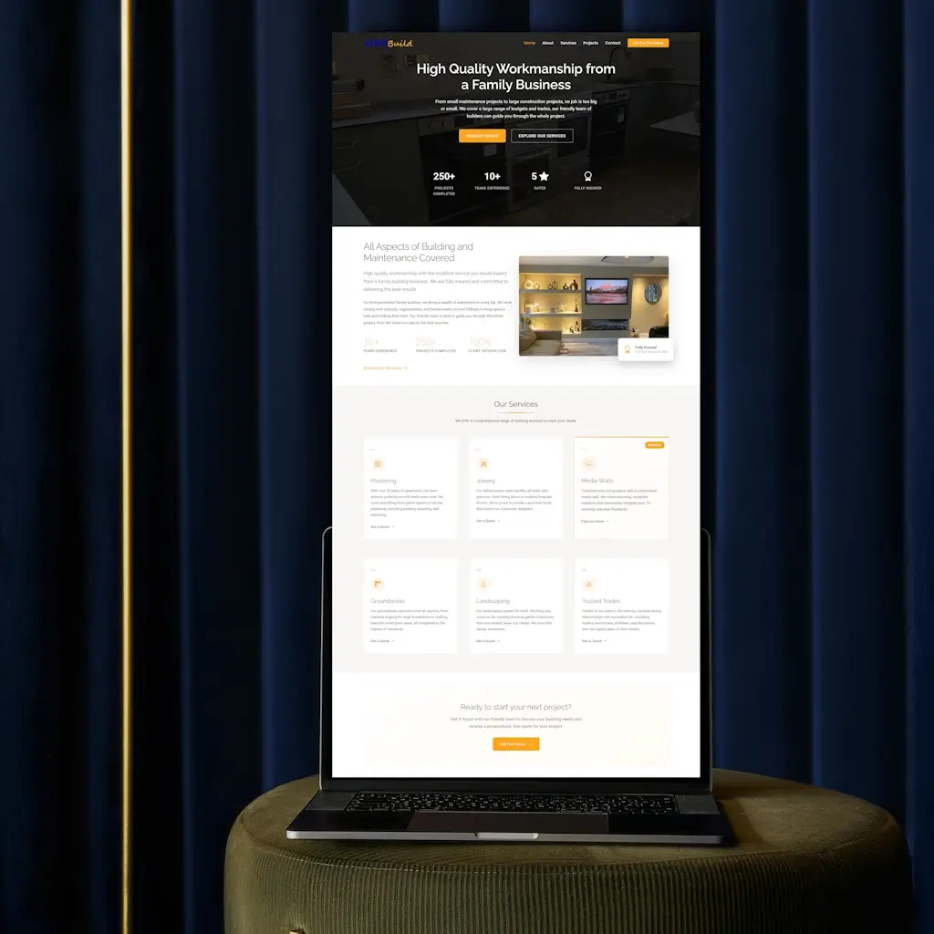 HXNMedia recent project ains build.